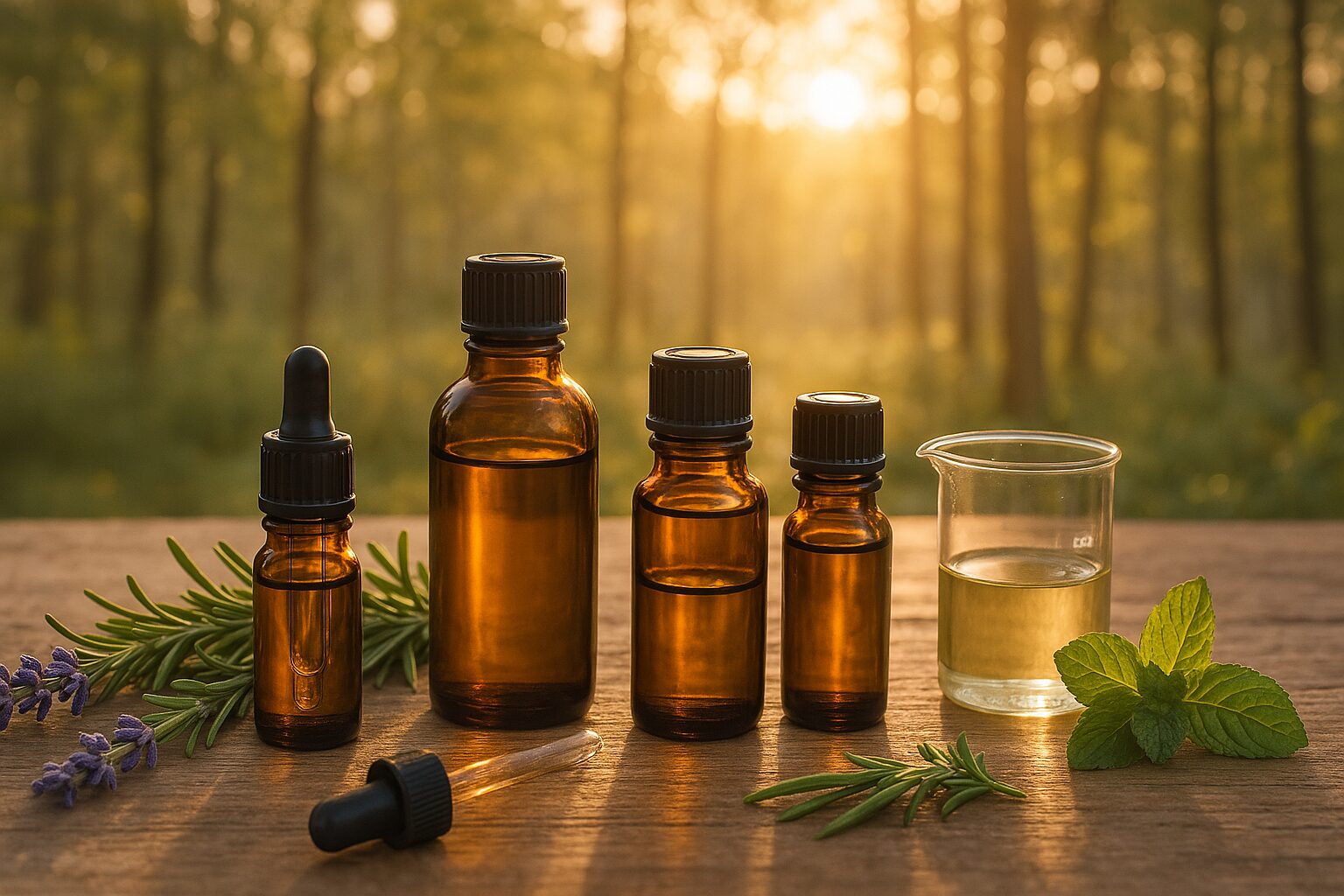les huiles essentielle et l'aoromathérapie