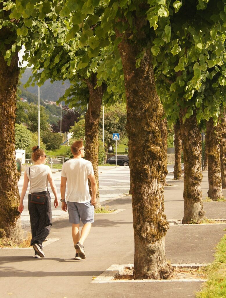 marcher en ville
