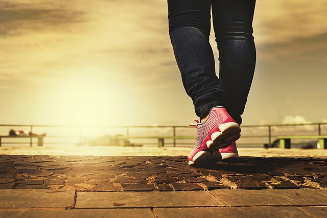 marcher en pleine conscience