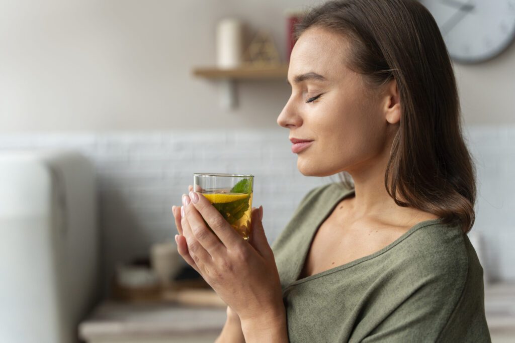 boire une tisane