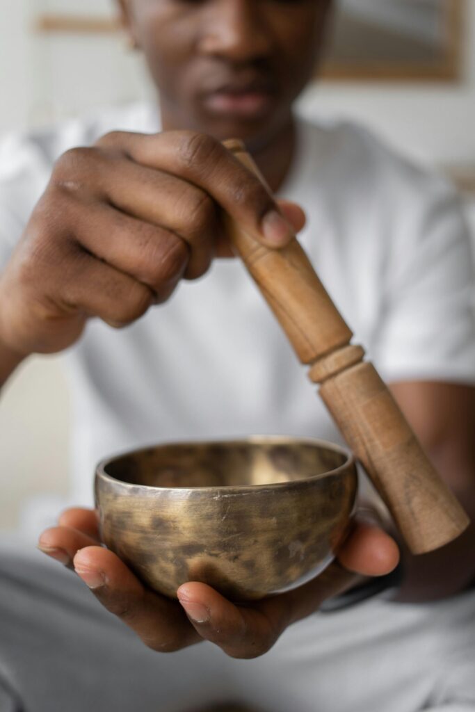 jouer du bol tibétain