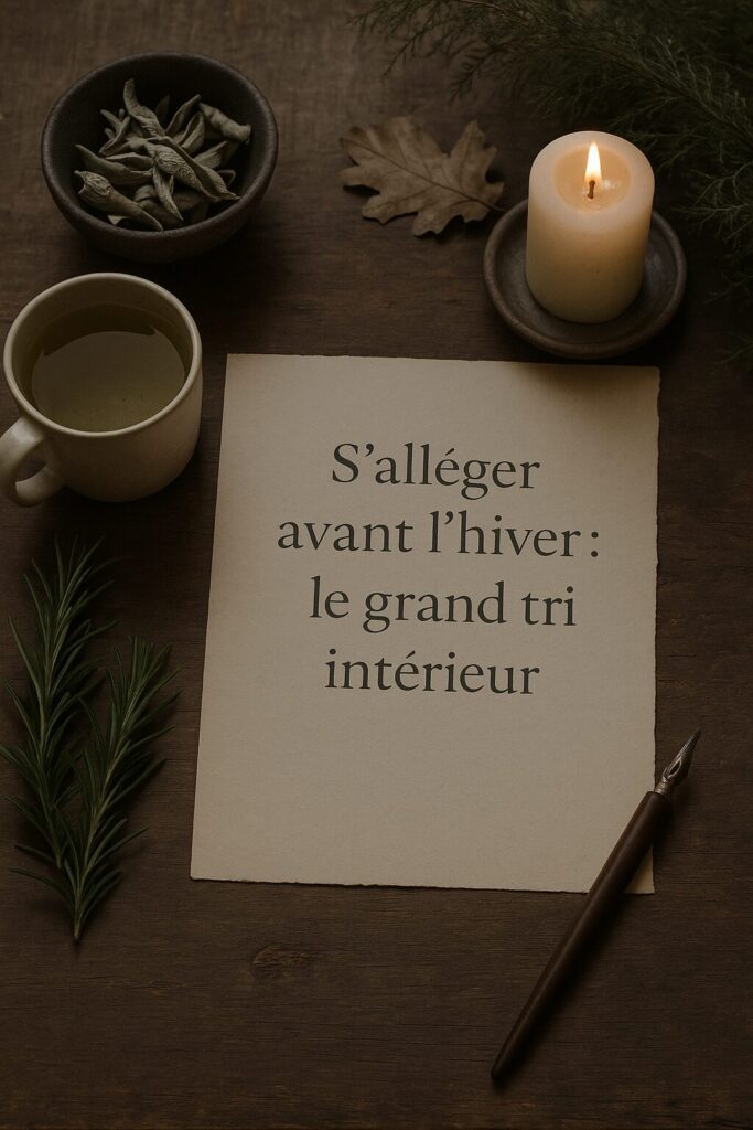 tri intérieur